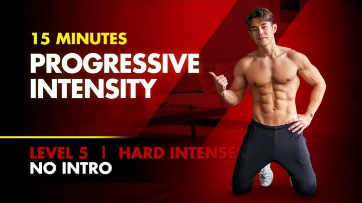 15 Minute NONSTOP Progressive Bodyweight for Endurance [Level 5]