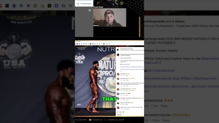 Natural Physique Phenom: Ben Weider Champion Analysis #shorts