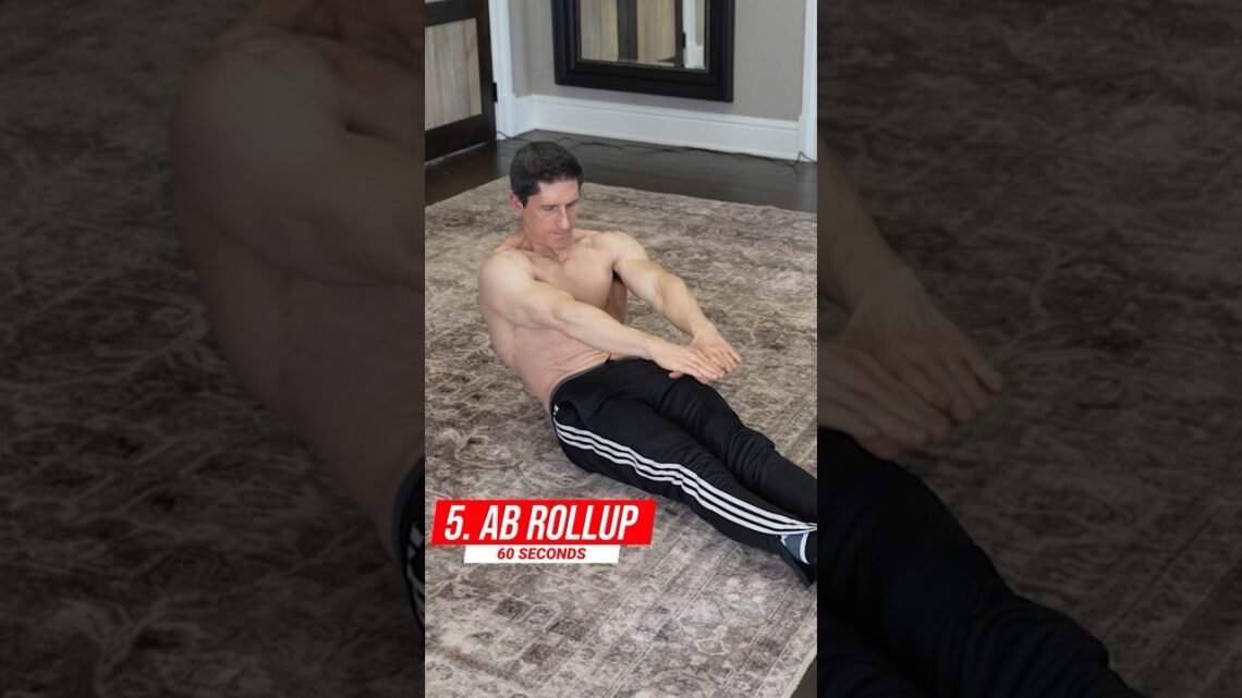 7 Minute Home Ab Workout (#1 RANKED)