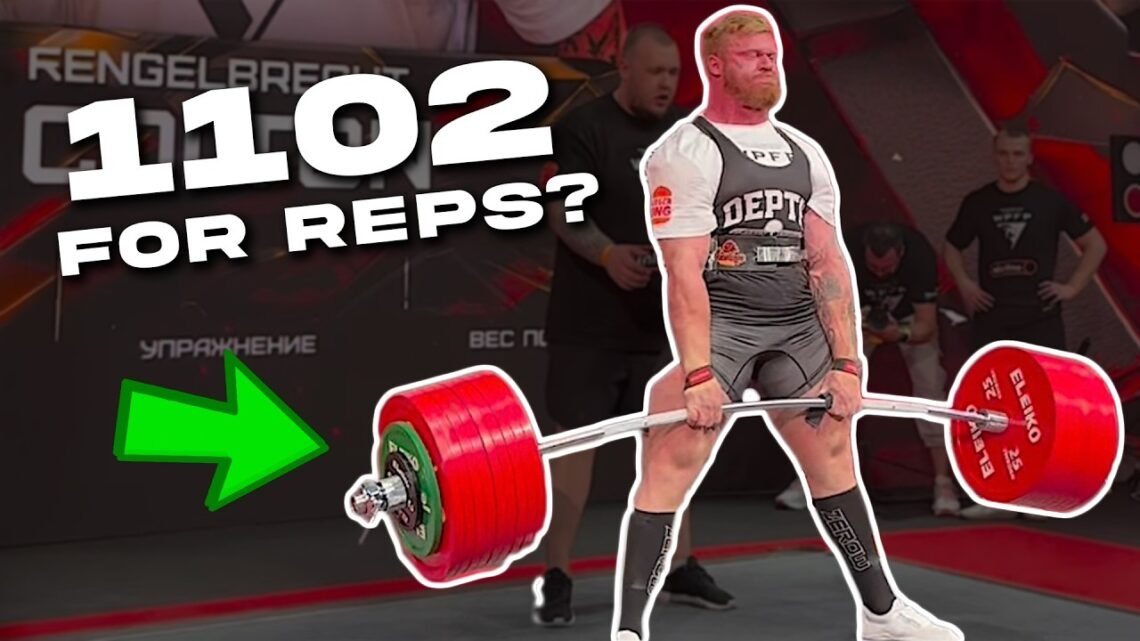 This Guy Just Deadlifted 1,102 Pounds… For REPS