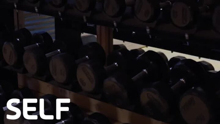 “Dumbbells are a great way to get that full body workout.”