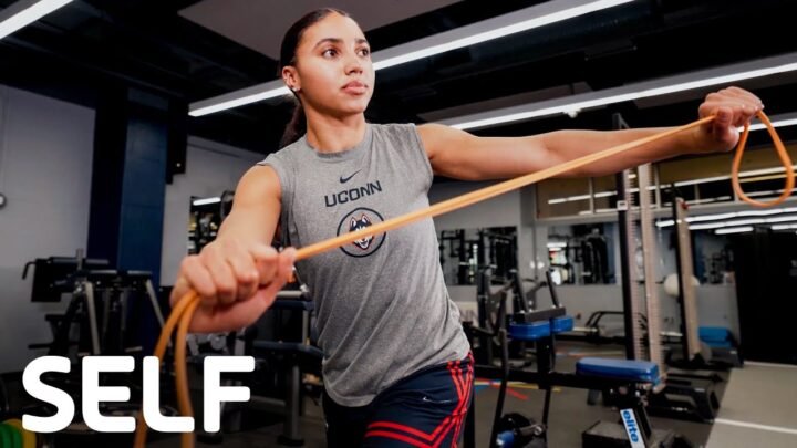 UConn Basketball Star Azzi Fudd’s 20-Minute Upper Body Workout  Self
