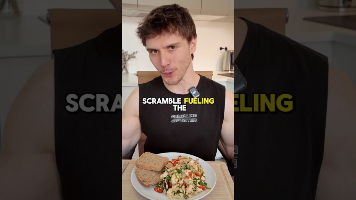 This Tofu Scramble Keeps Me Full for HOURS #plantbased #vegan