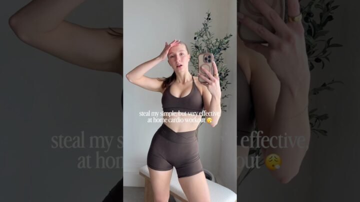 steal my simple yet effective at home workout!