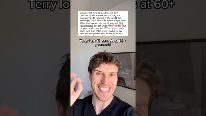 She lost 16lbs on a plant-based diet – NO counting calories!🤝🌱