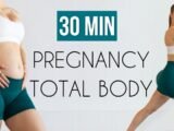 30 Min Full Body Pregnancy Workout at Home  No Equipment  All Trimesters