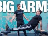 Arm Workout at Gold’s Gym Venice (ATHLEAN X  Andrew Huberman)
