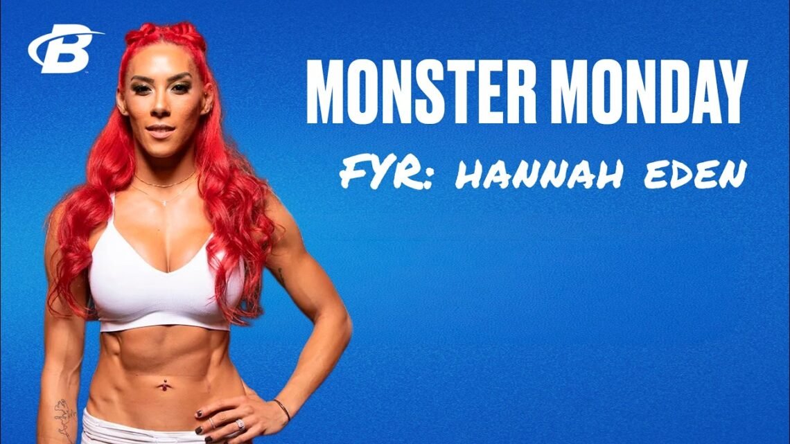 Day 1: Monster Monday – FYR: Hannah Eden’s 30 Day Fitness Plan