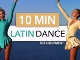 10 MIN LATIN Dance Cardio – burn calories, fat & shake your way to happiness