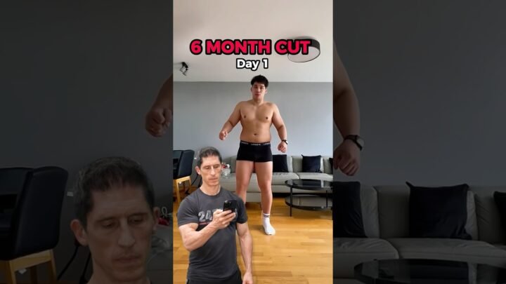 Body Transformation Timelapse (AI or NOT?)