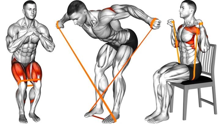 10-minute Full Body Strength Workout with Resistance Band