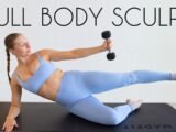 15 Min Full Body Sculpt Workout  Pilates Style & Pregnancy Friendly