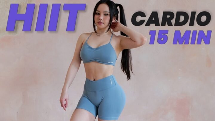 15 Min Full Body HIIT – 2 Week Glow Up  Home Workout