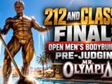 MR.OLYMPIA OPEN MEN’S PREJUDGE  212 & CLASSIC FINALS