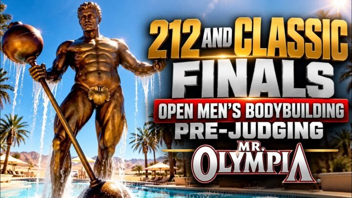 MR.OLYMPIA OPEN MEN’S PREJUDGE  212 & CLASSIC FINALS