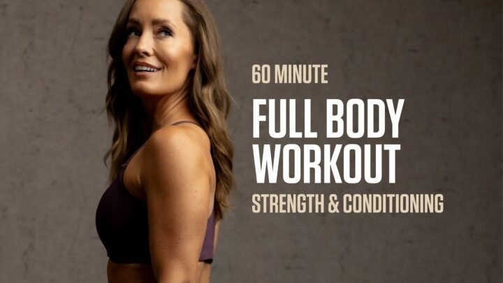 60 MIN Full Body Strength & Conditioning Workout  // The HR App turns one! 🥳