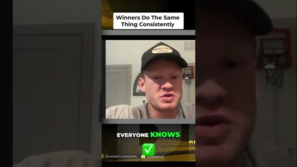Winning Secret: Consistency is Key to Success! #shorts