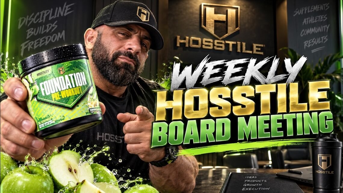 NEW DROP! NEW TESTING!  WEEKLY HOSSTILE BOARD MEETING