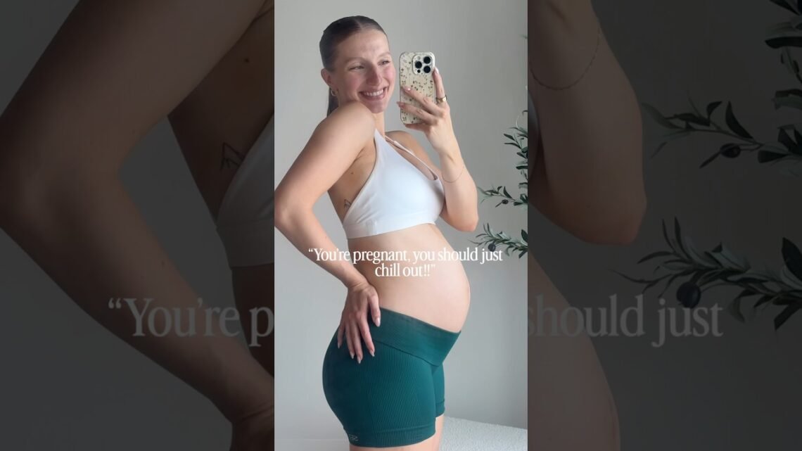 when people tell me to chill out in pregnancy…