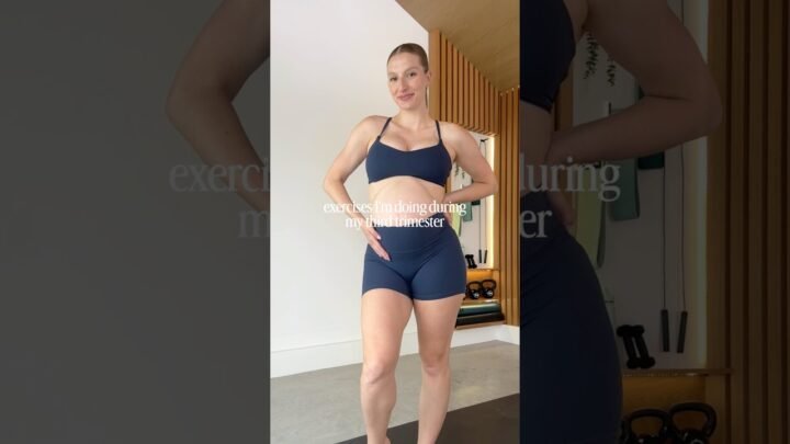 My go-to third trimester exercises 🤰